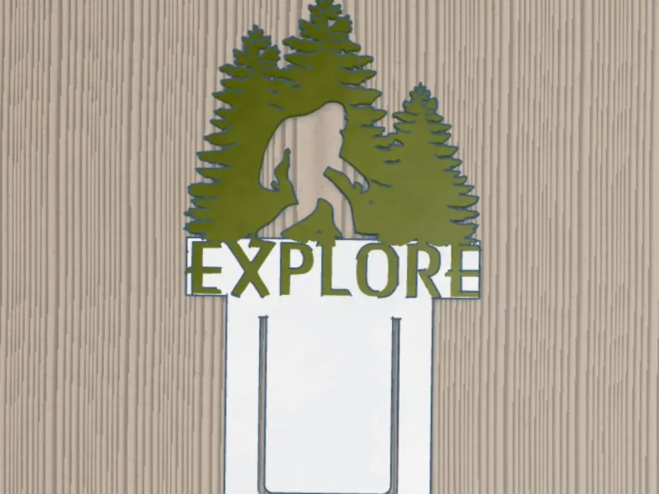 Bigfoot Bookmark
