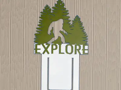 Bigfoot Bookmark