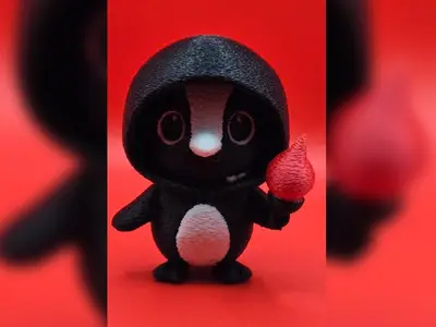 cute penguin 3 color