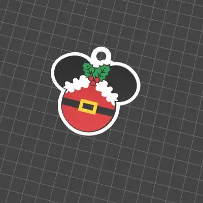 Llavero keychain adorno navidad Christmas ornament Disney Mickey 2