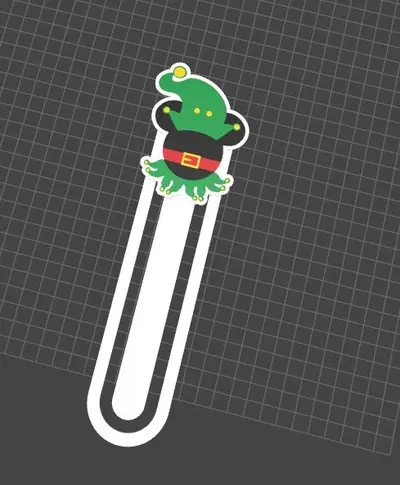Marcapaginas bookmark navidad Christmas Disney Mickey elf 2