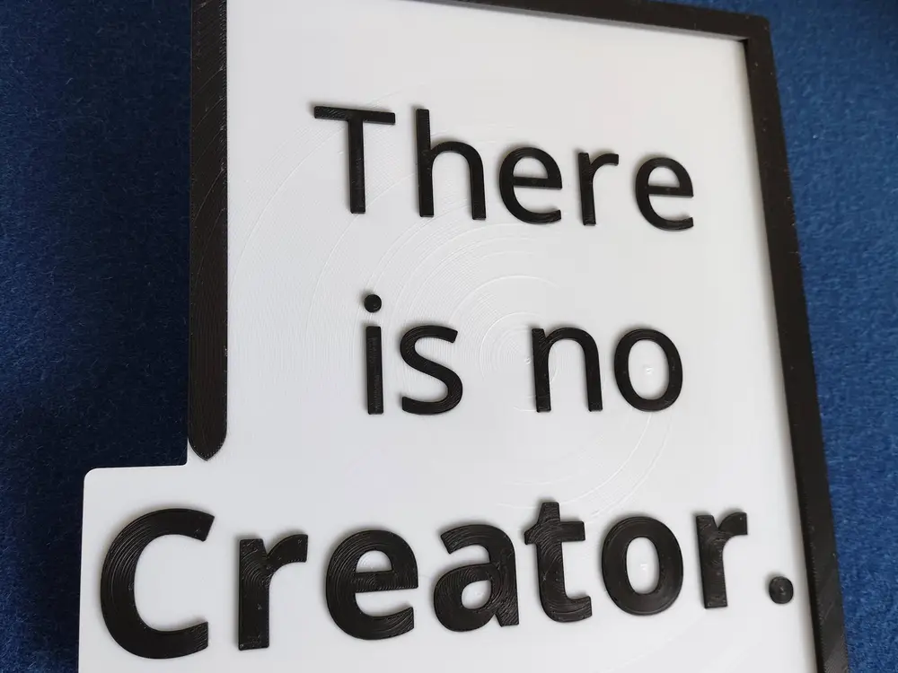 Creator-Creation Wall Art