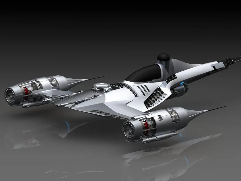 Mando Modded N1-Starfighter Exterior Final