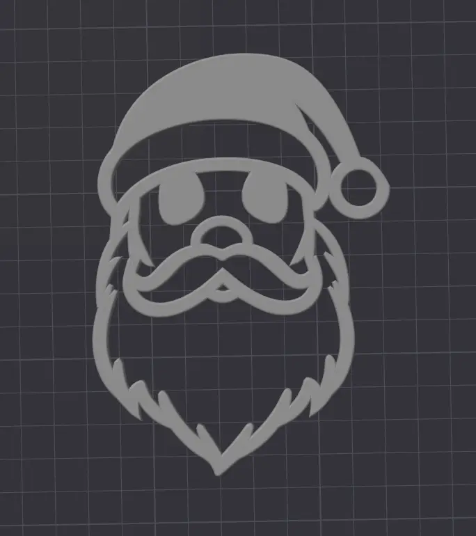 Santa silhouette