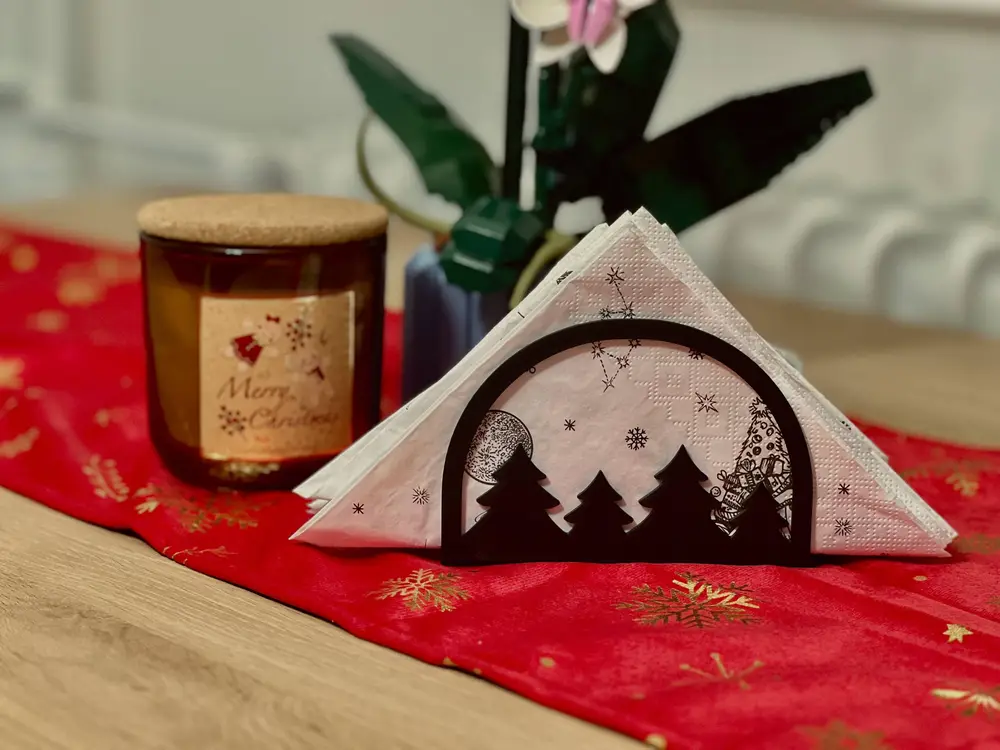 Christmas Napkin Holder Trees
