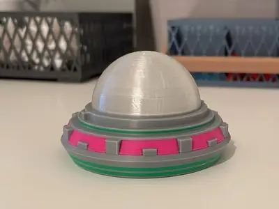 Colorful Toy UFO