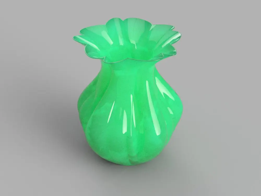 organic vase