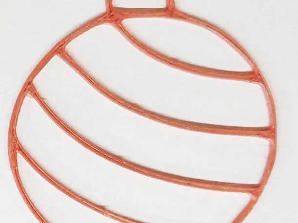 Circle ball ornament