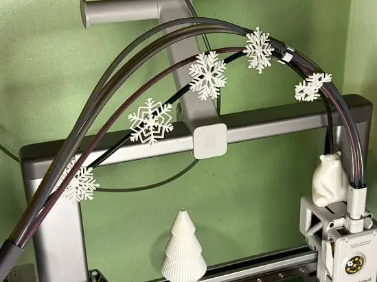 oso navideño para cabezal de impresión