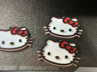 Hello kitty keychain