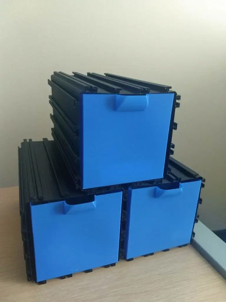 100% vase mode modular drawers