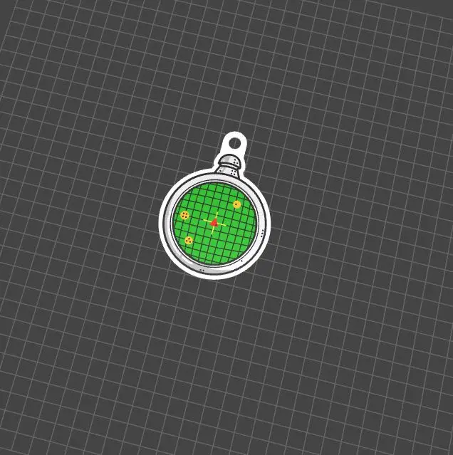 Llavero Key Chain Dragon Ball -  Radar