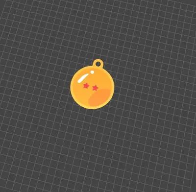 Llavero Key Chain  Dragon Ball - Ball 2