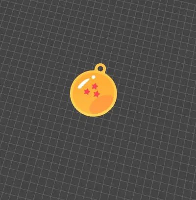 Llavero Key Chain Dragon Ball - Ball3