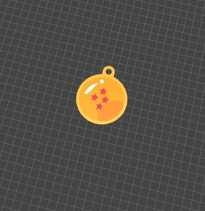 Llavero Key Chain Dragon Ball - Ball 4
