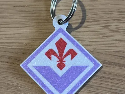 Fiorentina keychain - Portachiavi Fiorentina