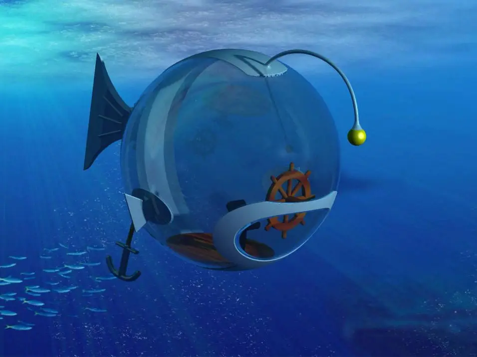 Melanocetus submarine
