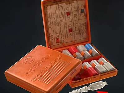S.T.A.L.K.E.R. medkit syringe or AI-2 First Aid Kit syringe ...