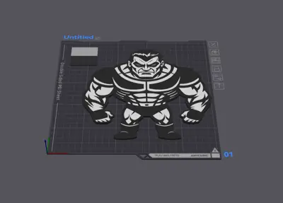 Colossus Marvel Multicolor 2D