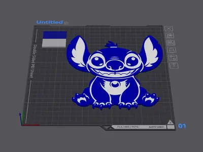 Stitch Multicolor 2D