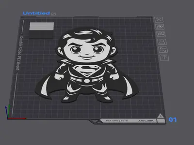 Superman Young Multicolor 2D