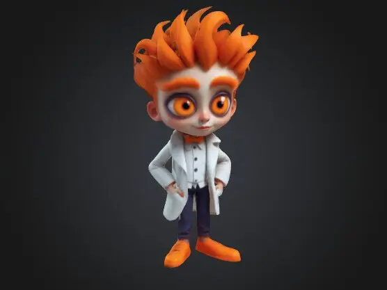 Halloween scientist