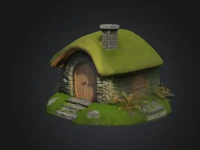Small wood house