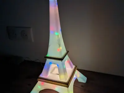 Lamp Tour Eiffel / Eiffel Tower lamp 41cm