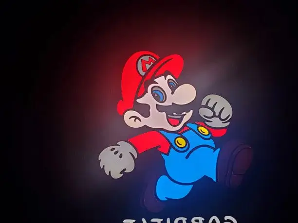 Super Mario Lightbox