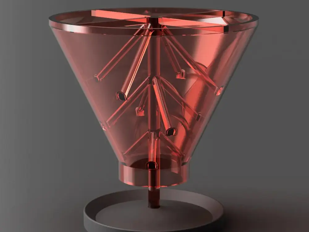 Simple 360° Viewing Dice Tower V1 + V2