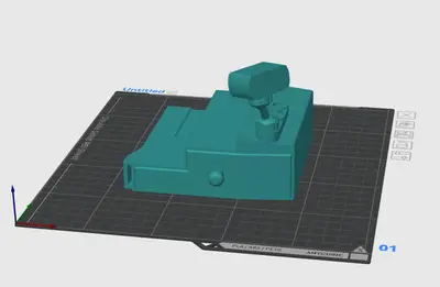 Camera mount for Kobra 3 Multibox by Rolf Klein