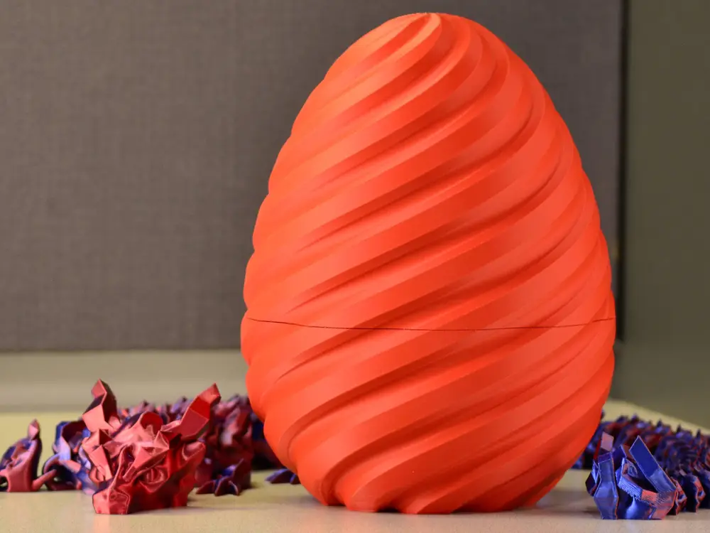 Large Spiral Egg