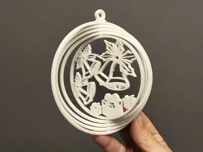 gifts and bells christmas decoration
