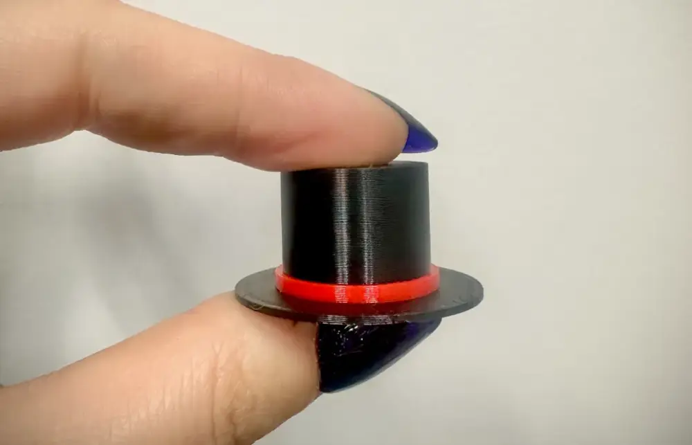 Tiny top hat for failed impressions