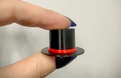 Tiny top hat for failed impressions