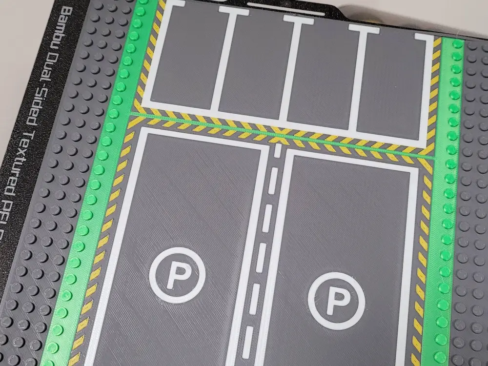 LEGO base plate brick compatible : parking