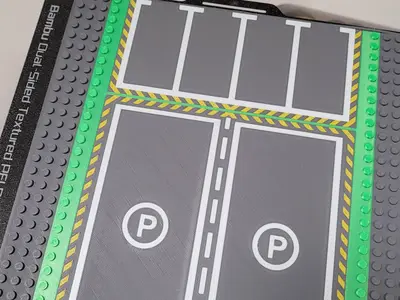 LEGO base plate brick compatible : parking