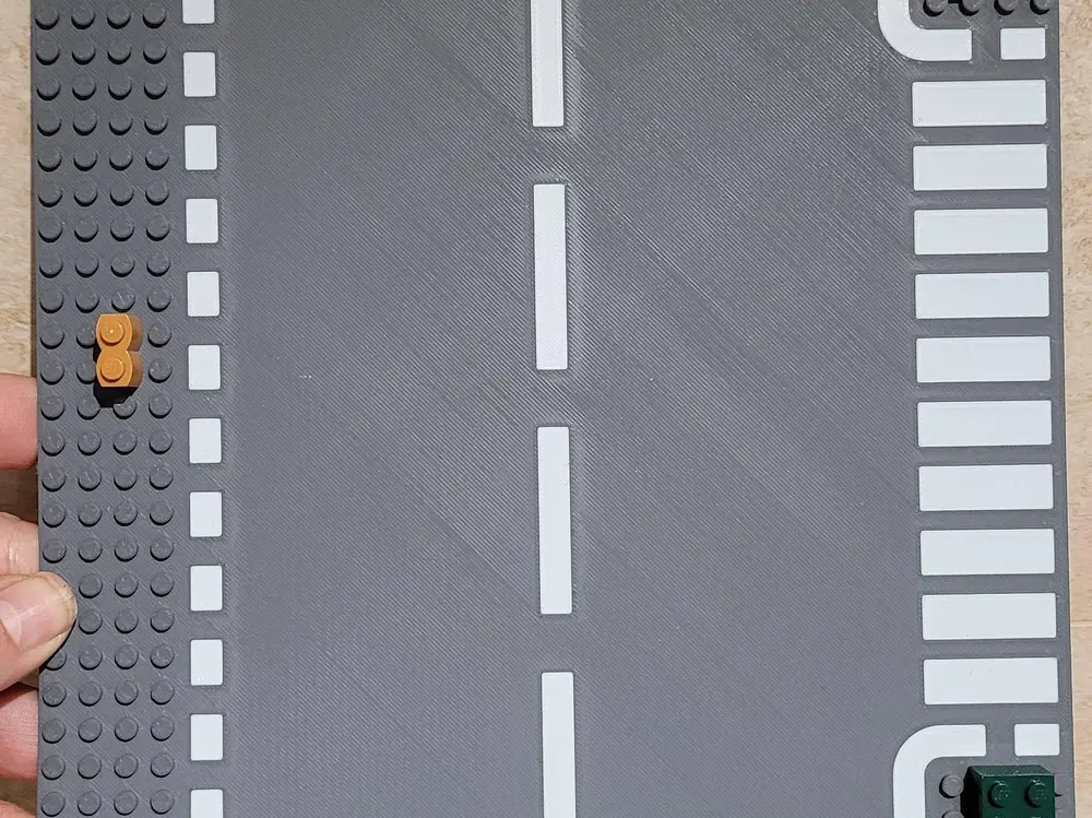 LEGO base plate "T-Road STreet"