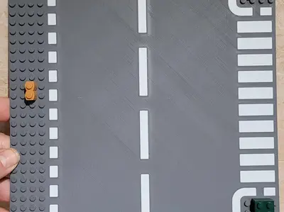 LEGO base plate "T-Road STreet"