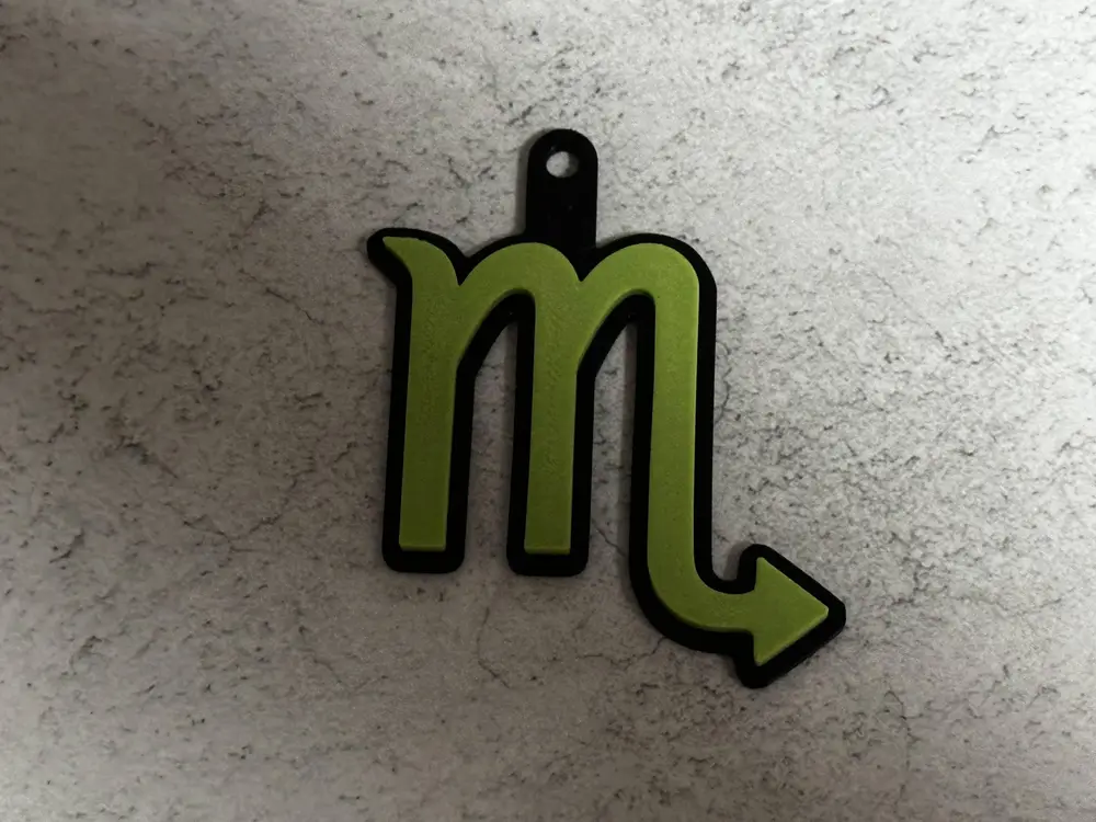 Zodiac Keychain - Scorpio
