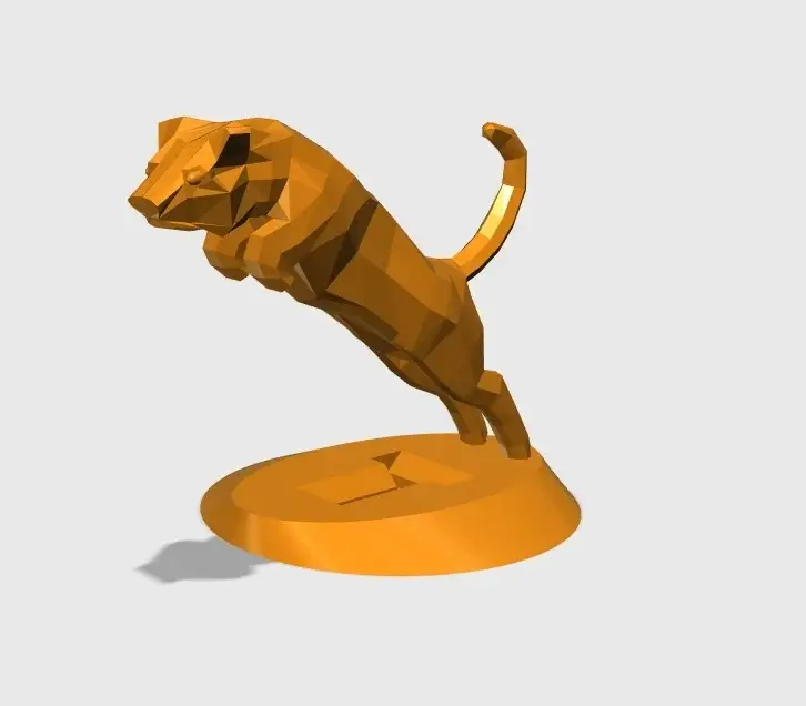 Tigre Saltando