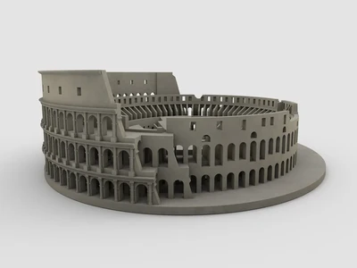 Fully 3D printed Colosseum