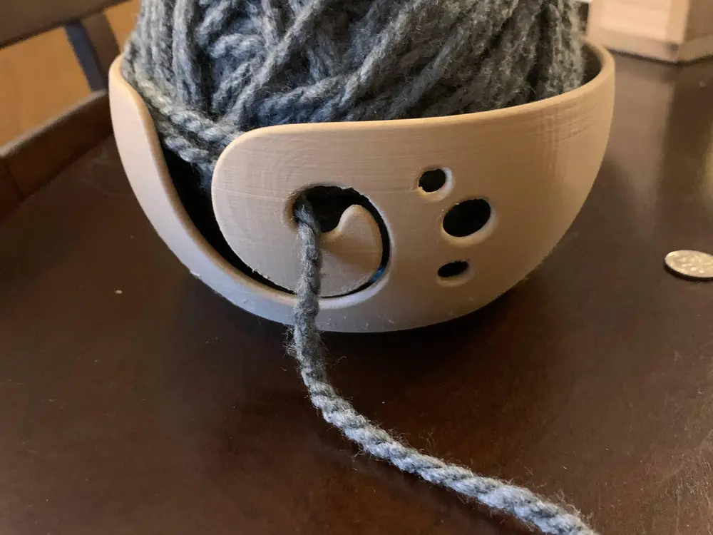 Spiral Yarn Bowl