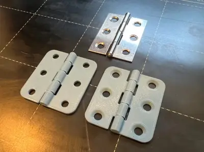 Print-in-Place Simple Hinge (no supports needed)