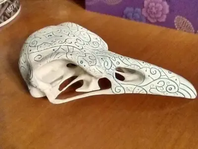 Raven Skull