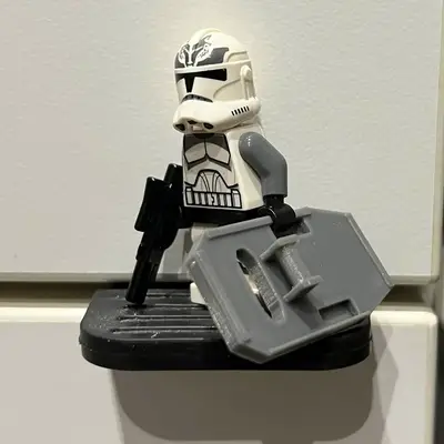 Brick Star Wars - Clone Trooper Blast Shield