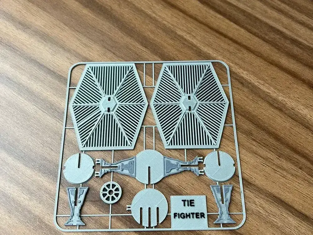 Tie Fighter Star Wars Kit Card