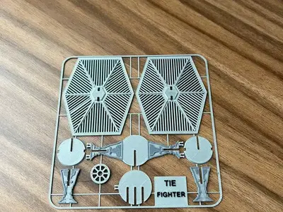 Tie Fighter Star Wars Kit Card
