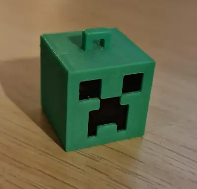 Creeper keychain minecraft