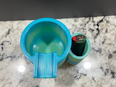 Houseplant Alien Ashtray - MakerOnline 3D Model | 3Drop